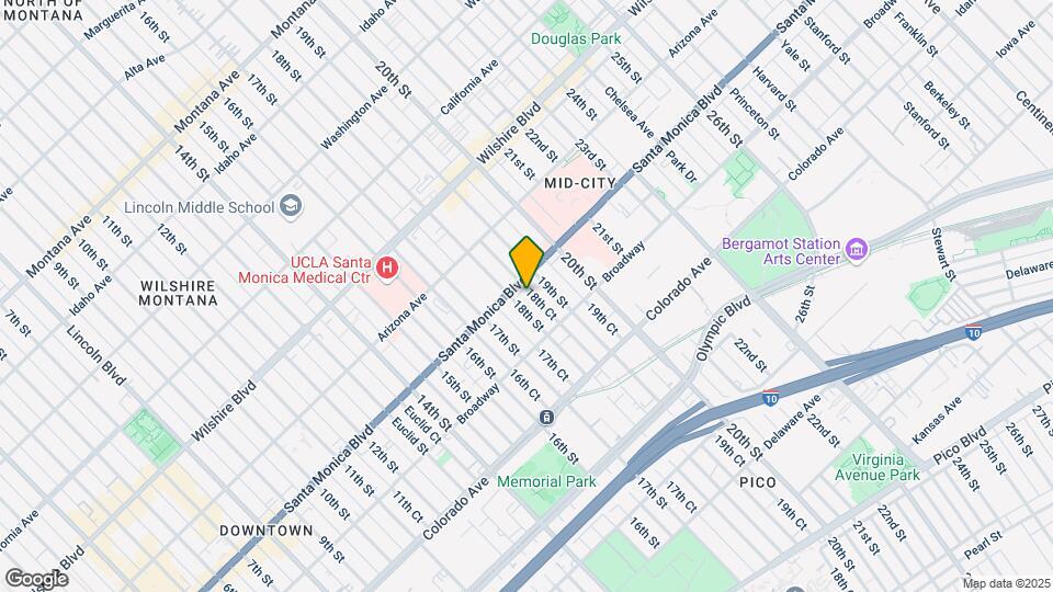 1413 18th St Map and Location Details