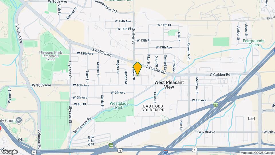 16359 W 10th Ave #V4 Map and Location Details