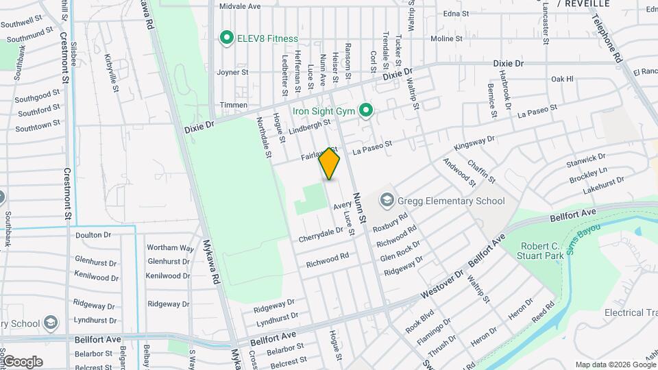 6205 Heffernan St Mapa y Detalles de la Ubicación