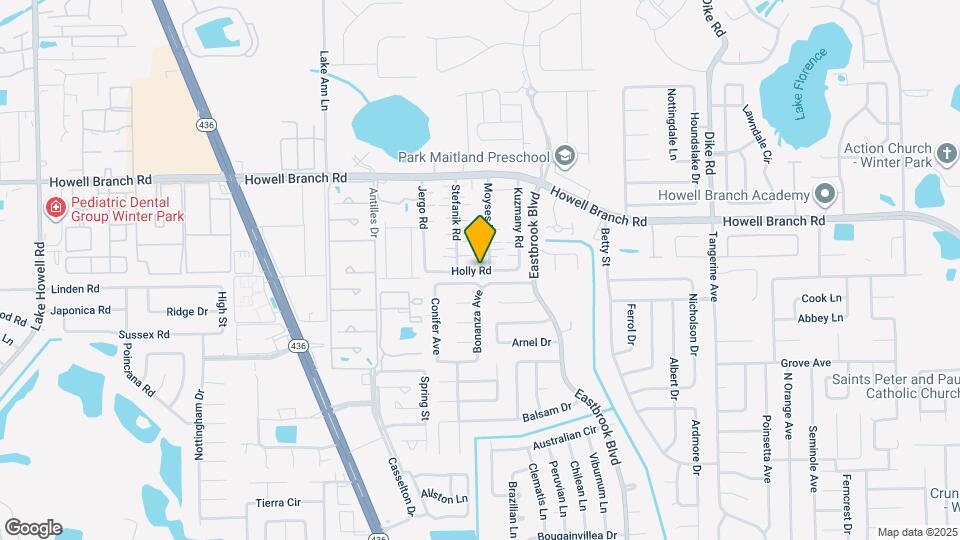 2611 Holly Rd Map and Location Details