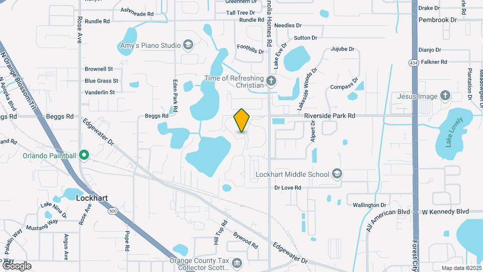 4107 Plantation Cove Dr Map and Location Details