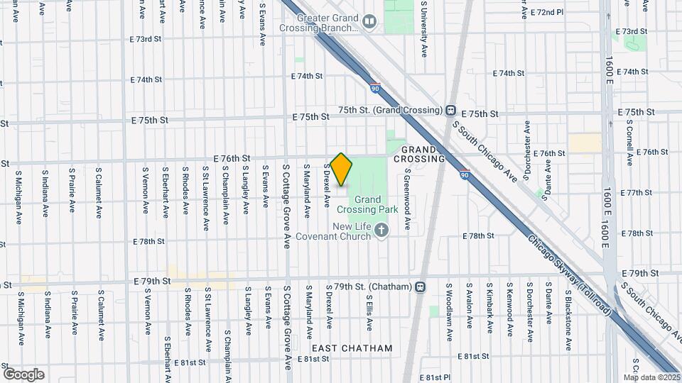 7658 S Ingleside Ave Mapa y Detalles de la Ubicación