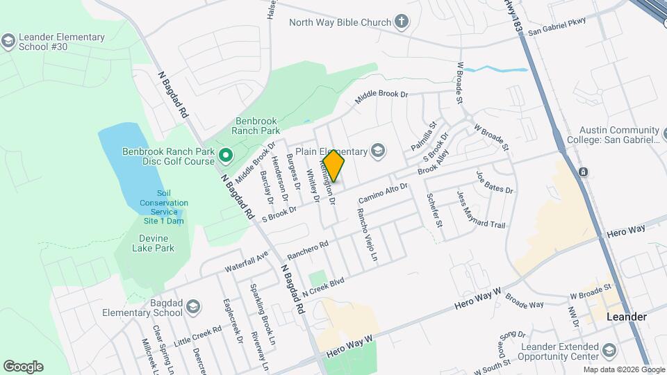 1002 Remington Dr Map and Location Details