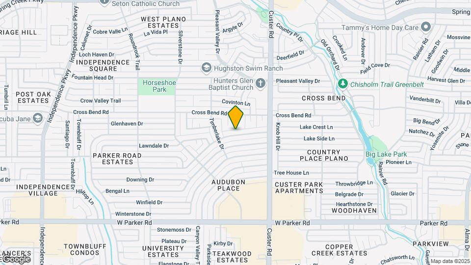 2203 Glen Forest Ln Map and Location Details