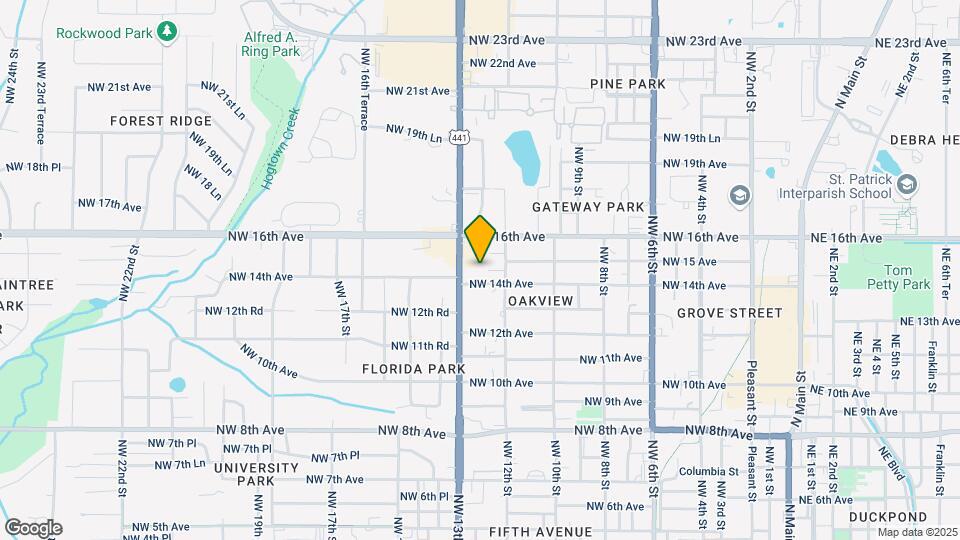 1242 NW 14th Ave Map and Location Details