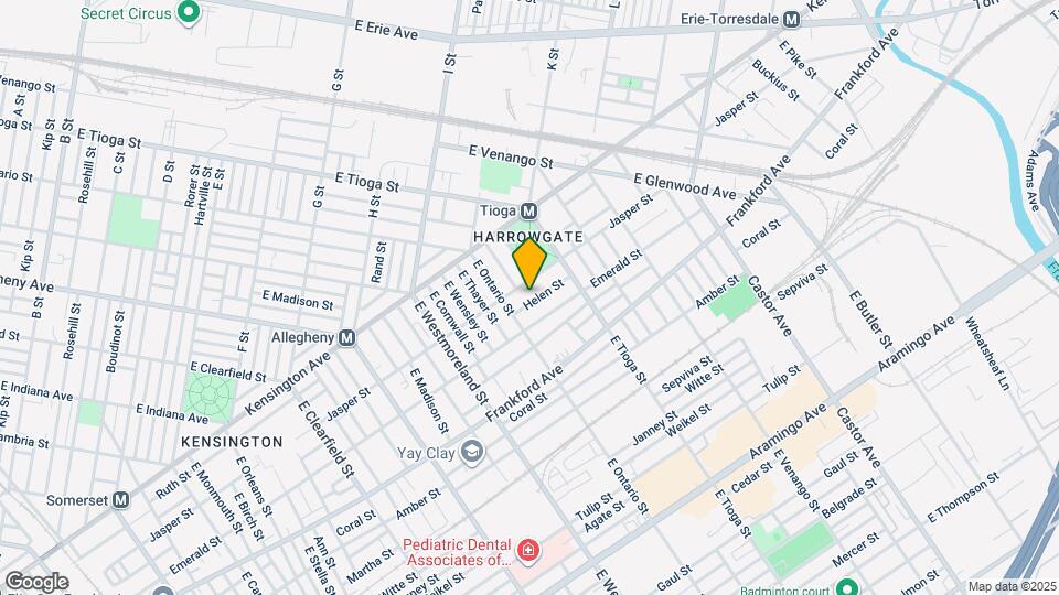 3422 Helen St Map and Location Details