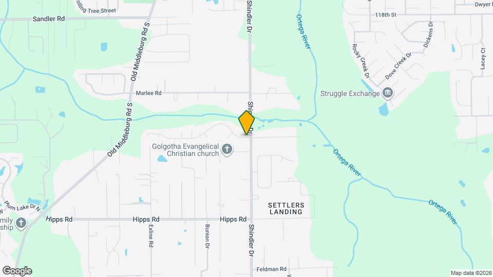 8809 Shindler Crossing Dr Map and Location Details