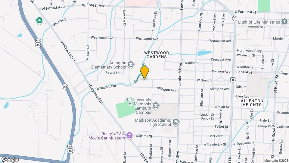 578 Westmoreland Pl Map and Location Details