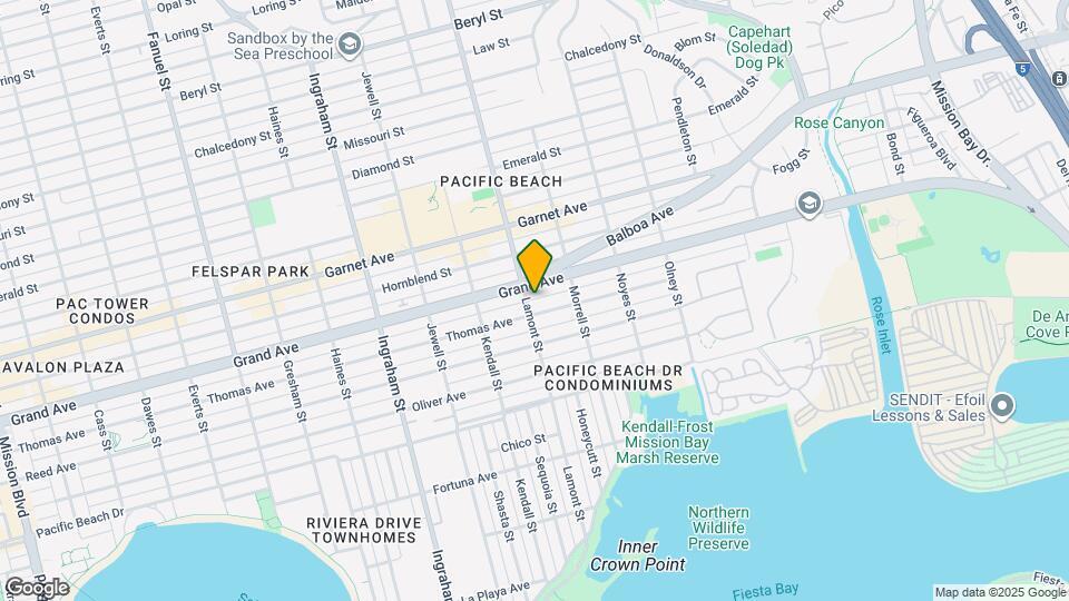 4318 1/2 Lamont St-Unit -4318- Map and Location Details