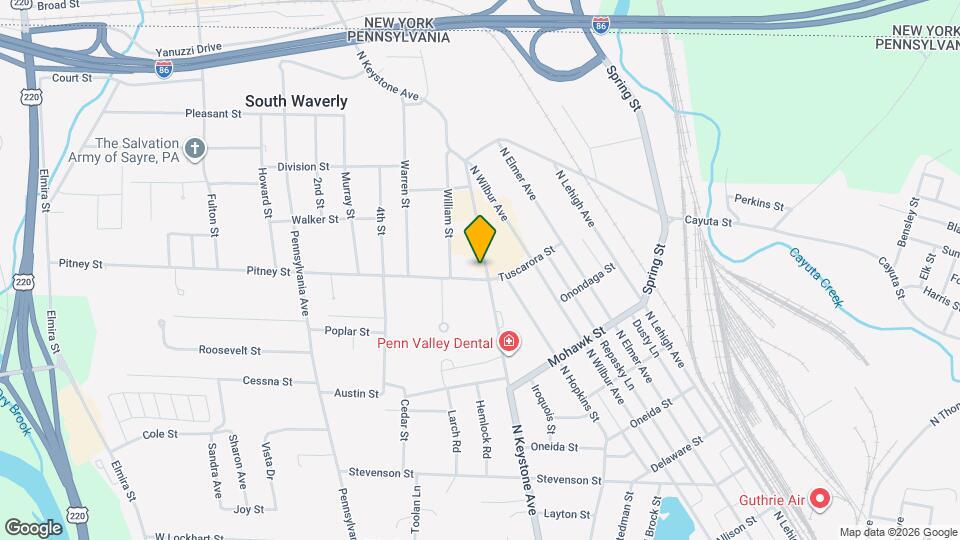 433 N Keystone Ave Map and Location Details