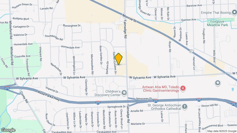 4102 Garden Estates Dr Map and Location Details