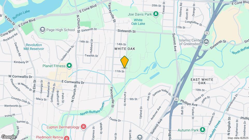 1215 11th St Map and Location Details