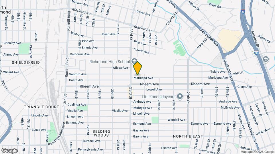 2337 Maricopa Ave Mapa y Detalles de la Ubicación