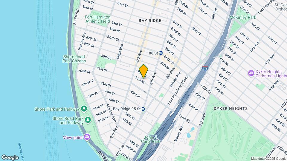 372 91st St Map and Location Details