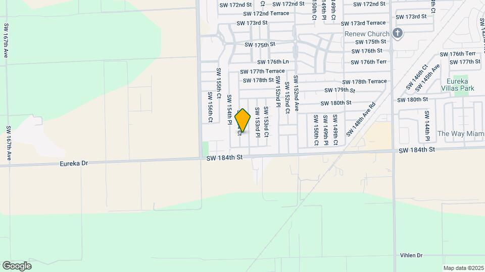 18217 SW 154 Ct Map and Location Details