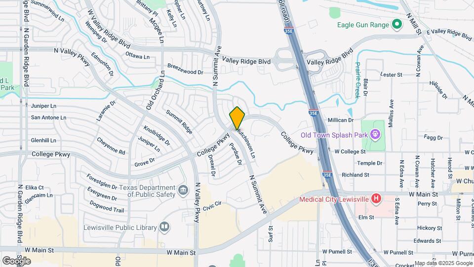 640 Hutchinson Ln Map and Location Details