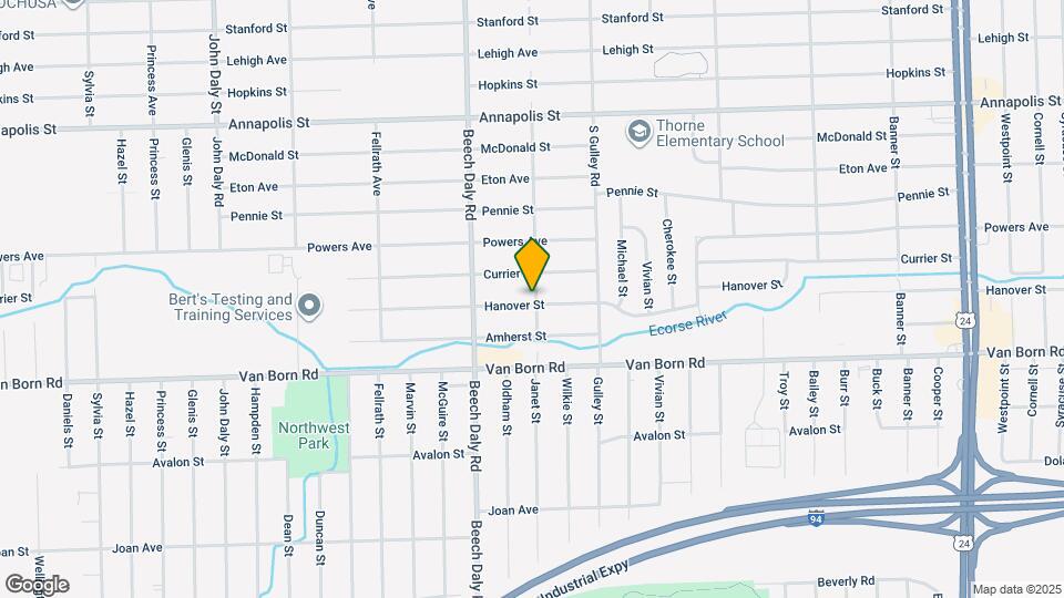 25606 Hanover St Map and Location Details