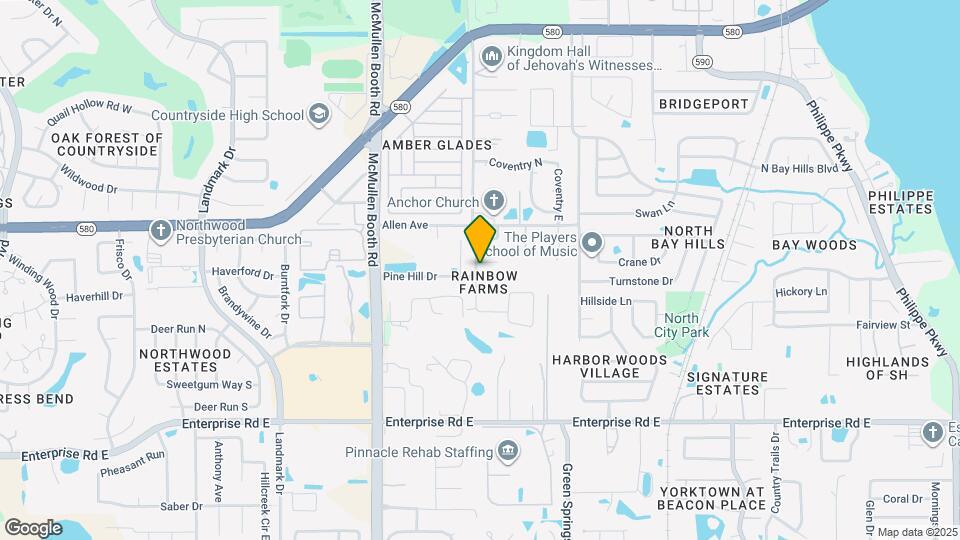 1736 Pine Creek Ct Map and Location Details