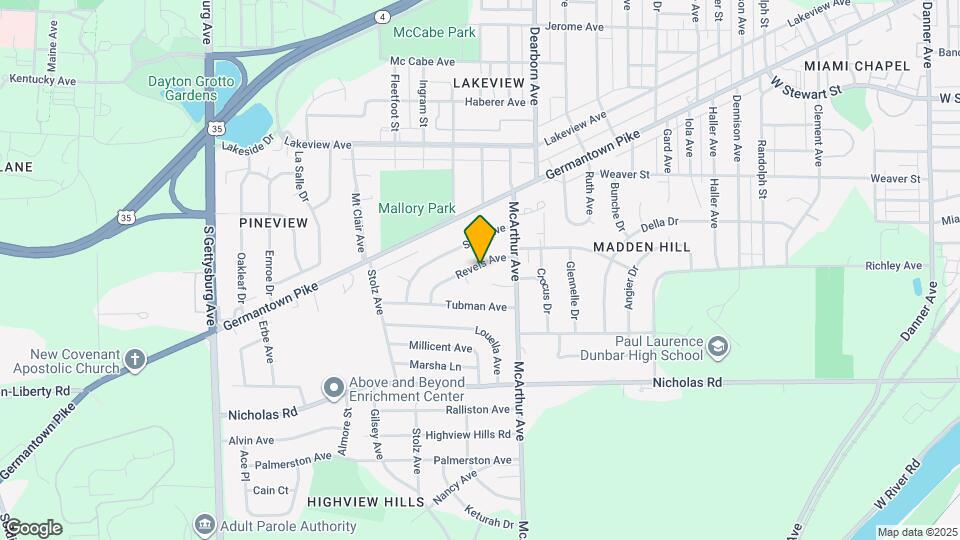 2852 Revels Ave Map and Location Details