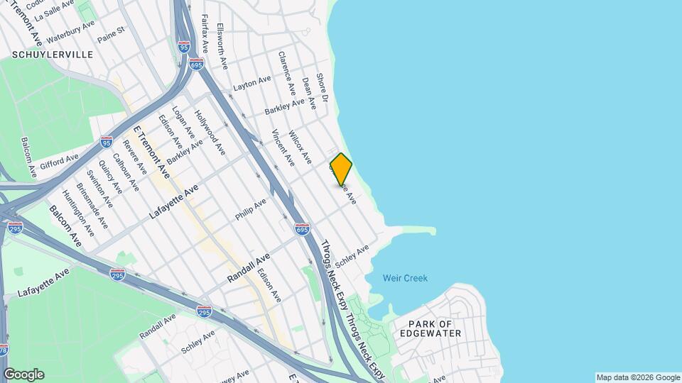 717 Clarence Ave Map and Location Details