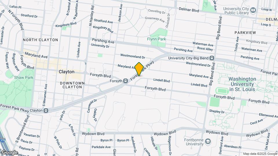 7333 Lindell Blvd Map and Location Details