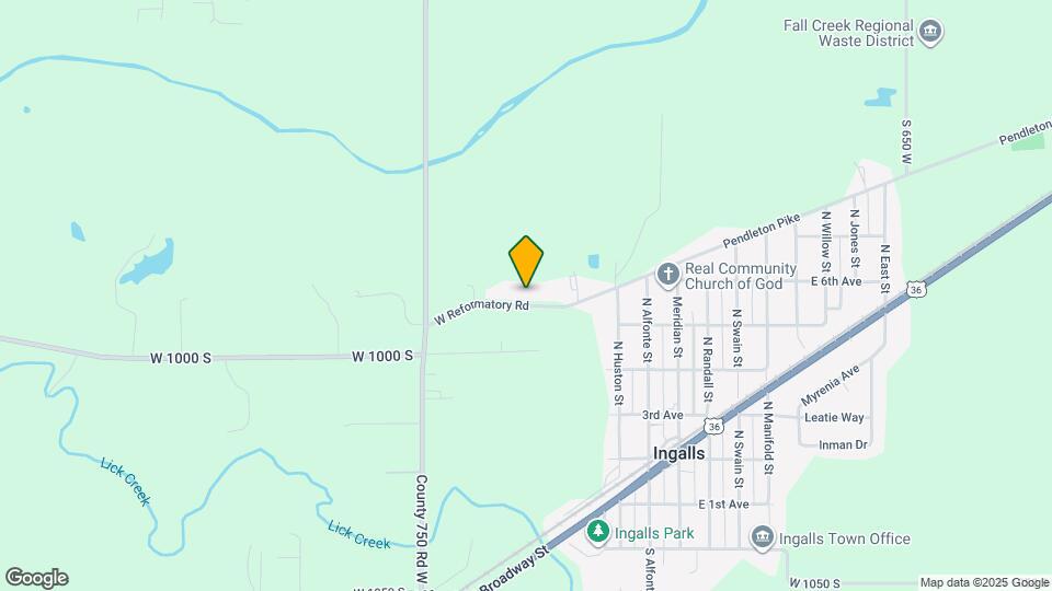 7280 W Reformatory Rd Map and Location Details