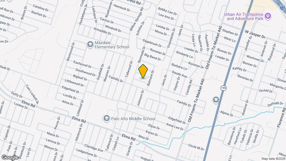 1701 Lenox Ave Map and Location Details