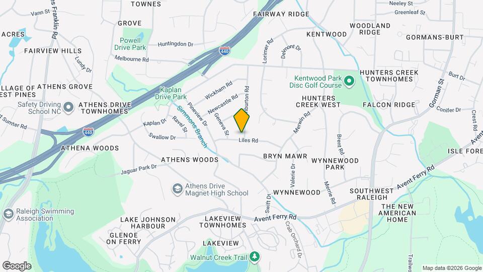 1518 Ashburton Rd Mapa y Detalles de la Ubicación