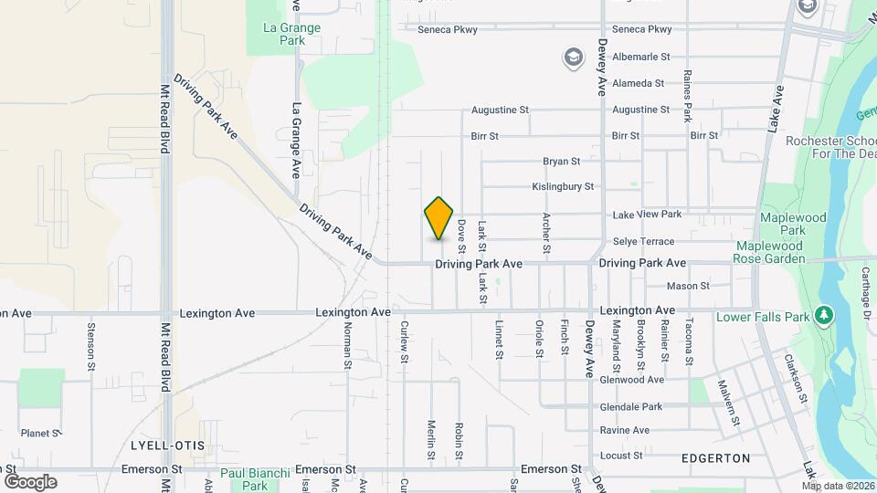 105-107-107 Bidwell Terrace Map and Location Details