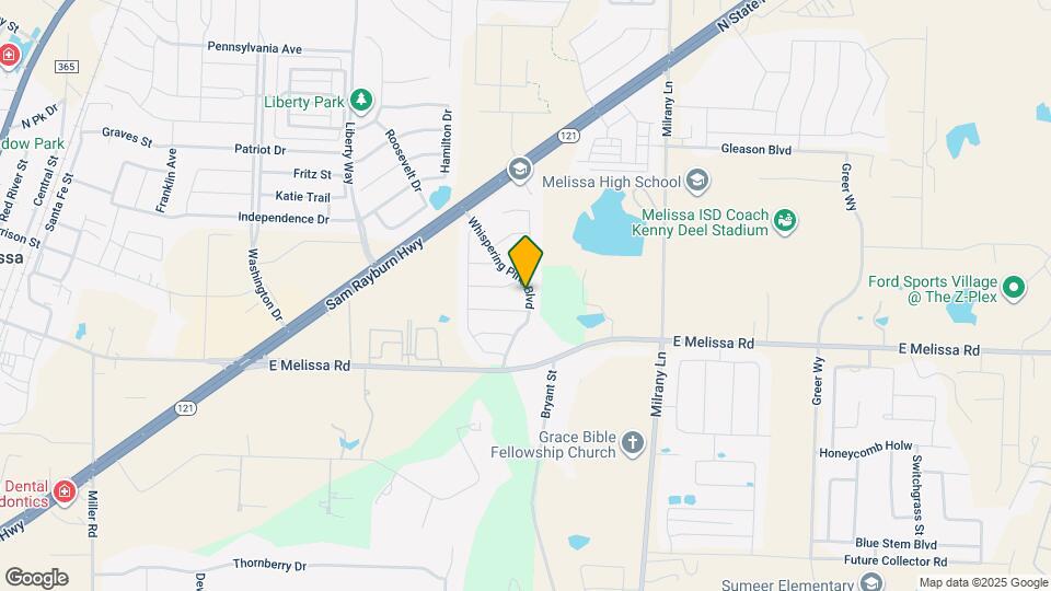 3011 Whispering Pine Blvd Map and Location Details