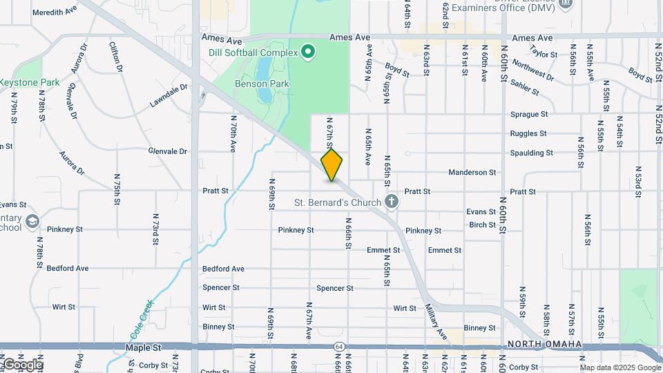 6620 Pratt St Map and Location Details