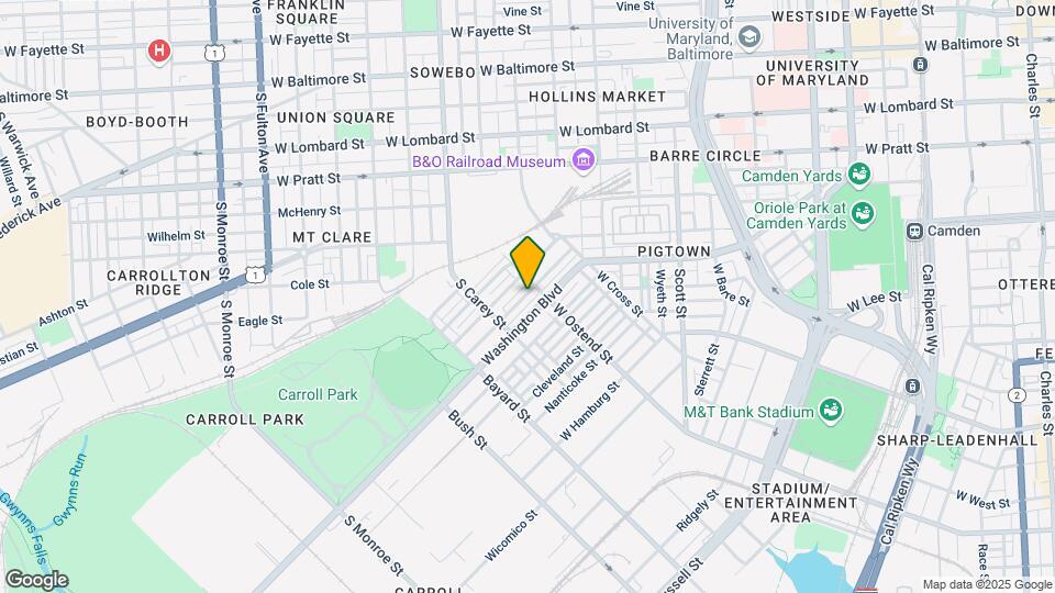 1299 Sargeant St Map and Location Details