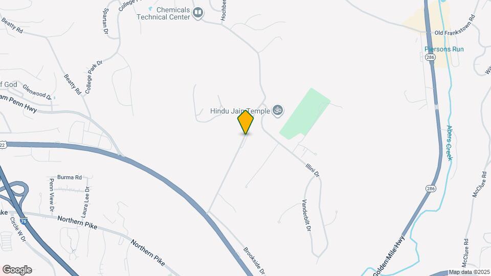 316 Elliott Rd Map and Location Details