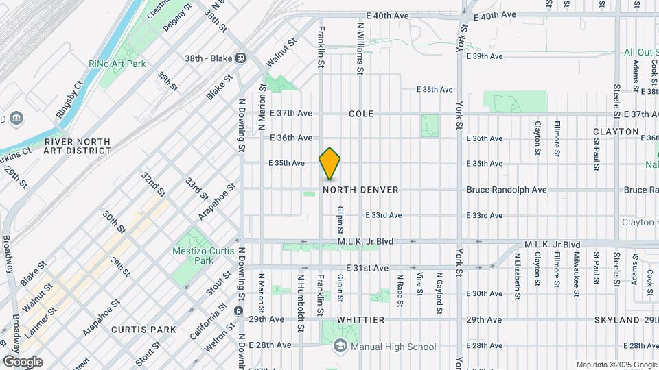 1615 Bruce Randolph Ave Map and Location Details