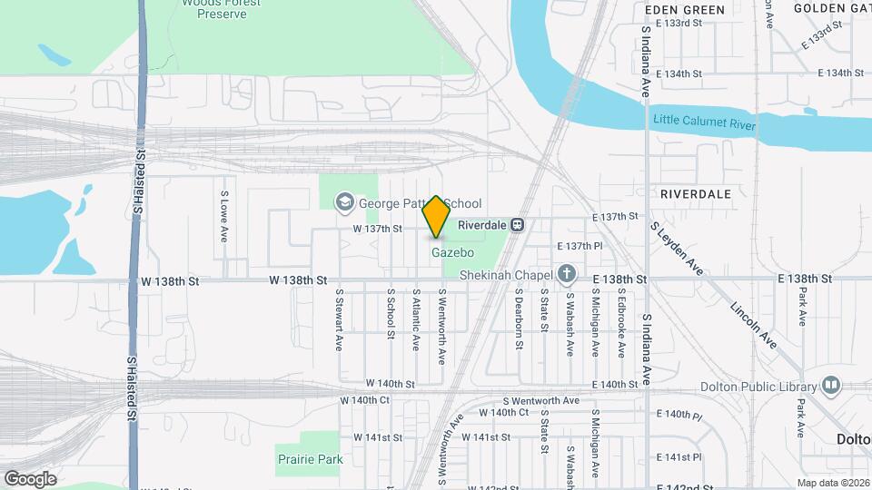 13708 S Wentworth Ave Map and Location Details