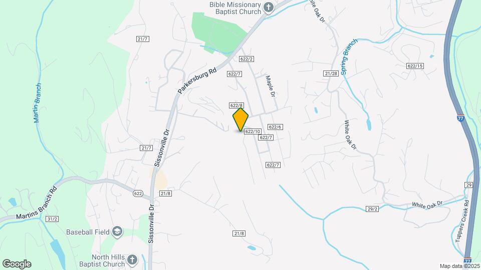 1811 Winding Hill Dr Map and Location Details