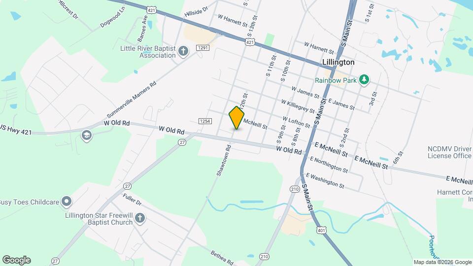 1311-A S 12th St Map and Location Details