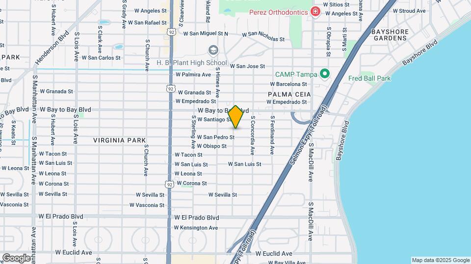 3420 W San Juan St Map and Location Details