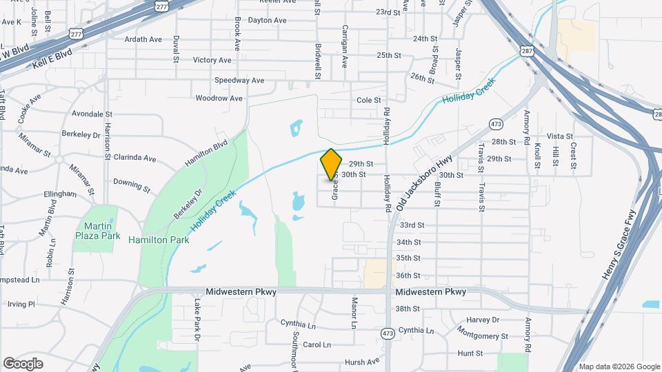 3006 Grace St Map and Location Details