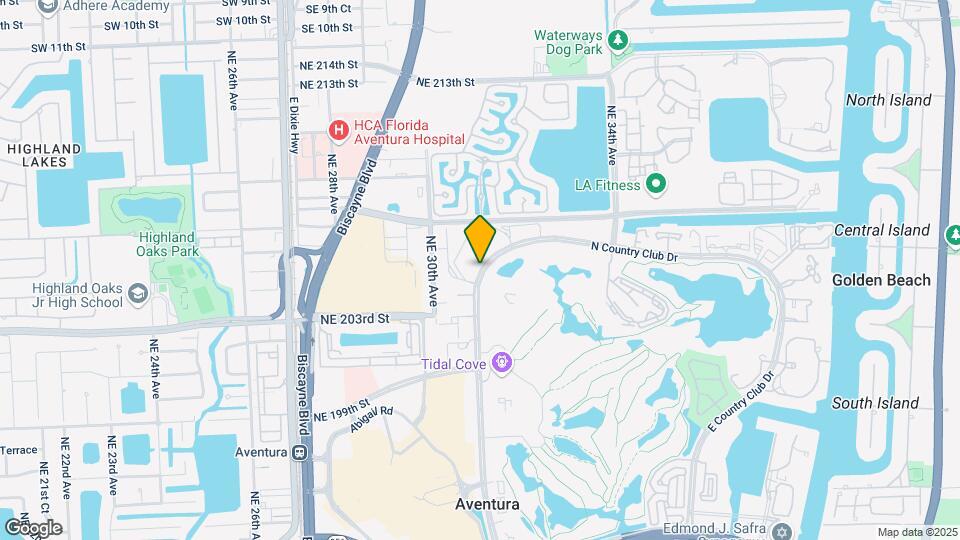 20500 W Country Club Dr Map and Location Details