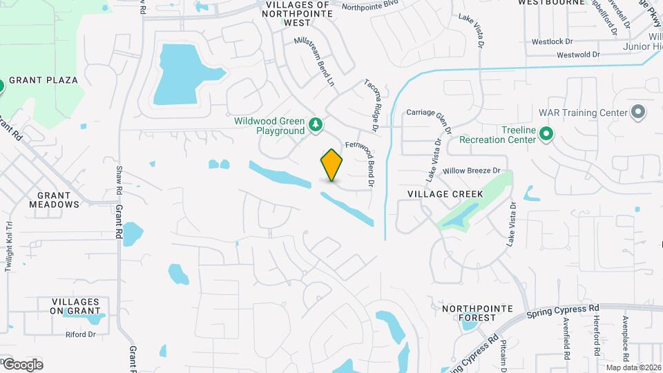 13123 Hazelwood Hollow Dr Map and Location Details