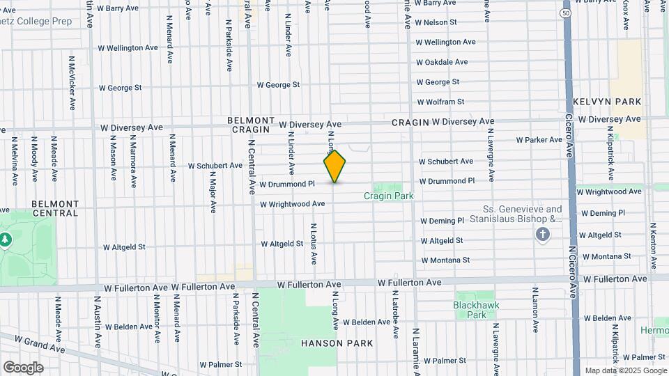 5359 W Drummond Pl Map and Location Details