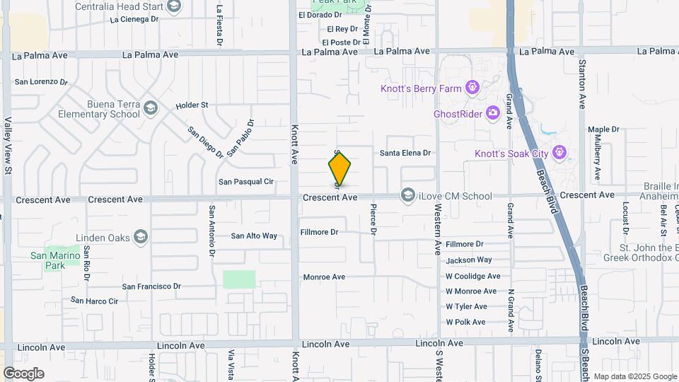7164 Santa Teresa Cir Map and Location Details
