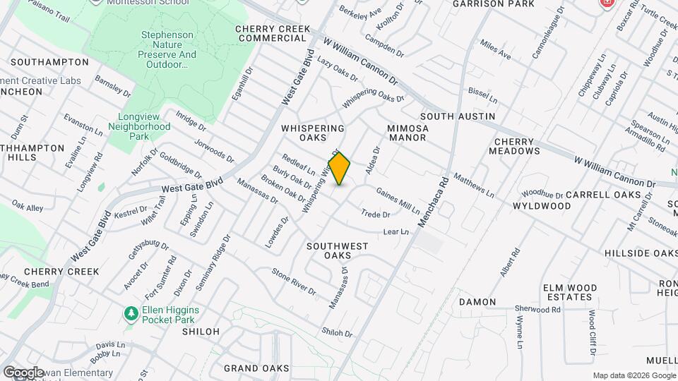 7505 Burly Oak Cir Map and Location Details