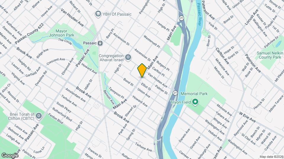 186 Main Ave Map and Location Details