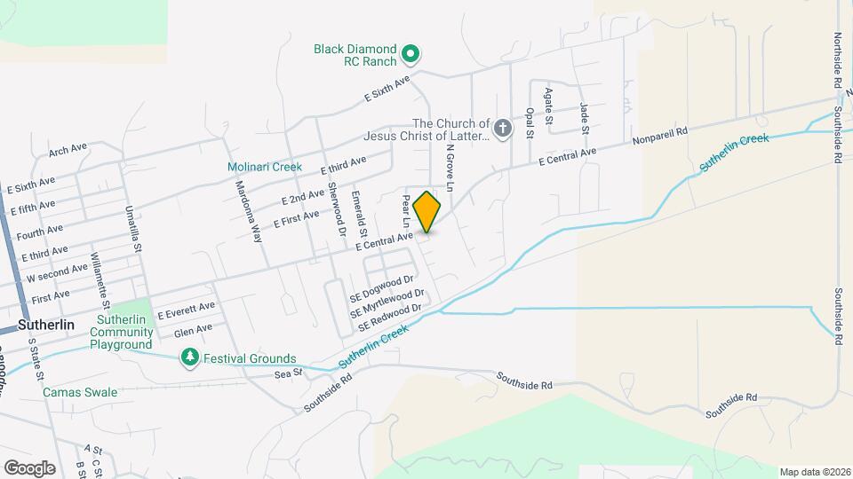 120 Sunny Ln Map and Location Details