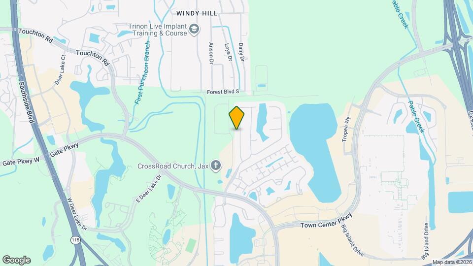 4566 Reed Bark Ln Mapa y Detalles de la Ubicación
