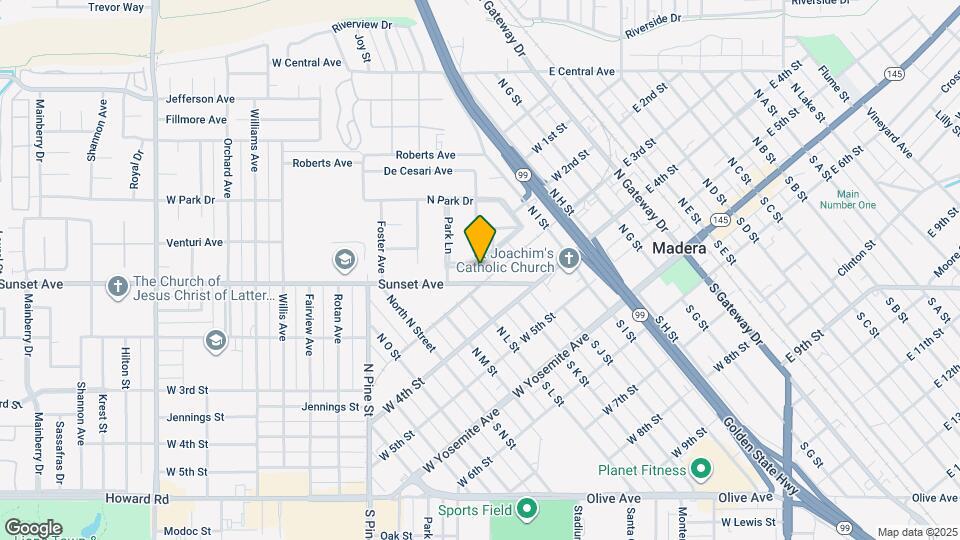 109 S Park Dr Map and Location Details