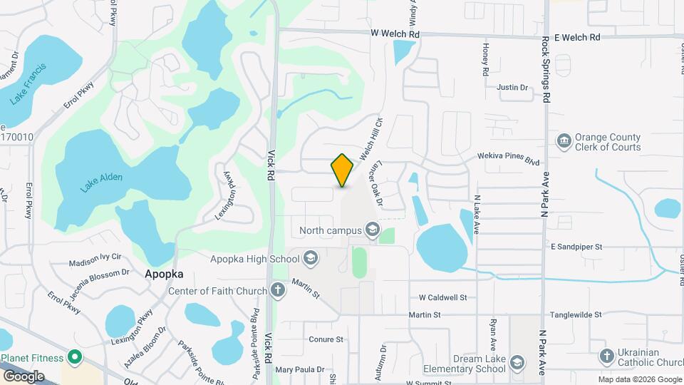 1015 Astor Ct Map and Location Details