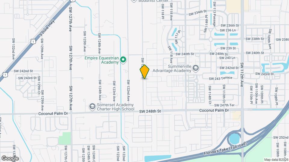 24400 SW 119th Pl Map and Location Details